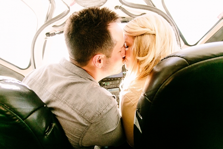 Braman Photography Private Plane engagement session 