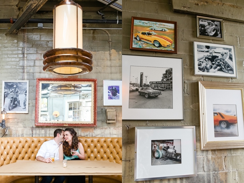 Kelly Braman Photography Vintage Bike Engagement session Rochester MI 