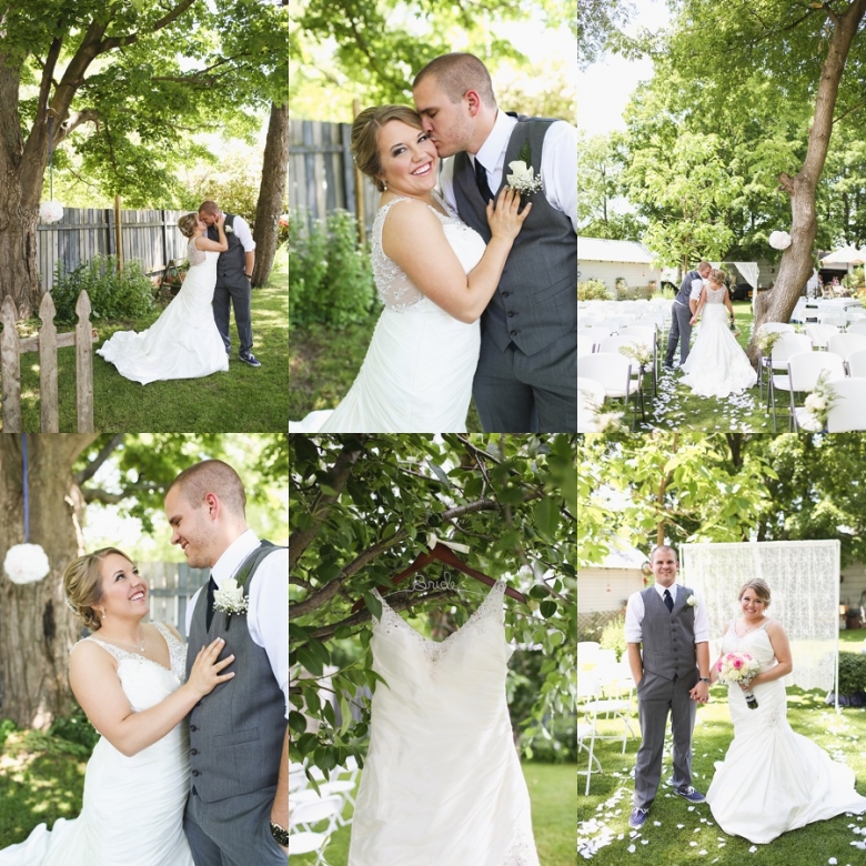 Kelly Braman Wedding |Private Backyard Wedding