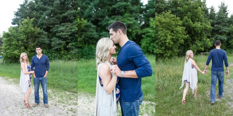 Kelly Braman Photography | Laughing, Fun-loving, outdoor engagement session 