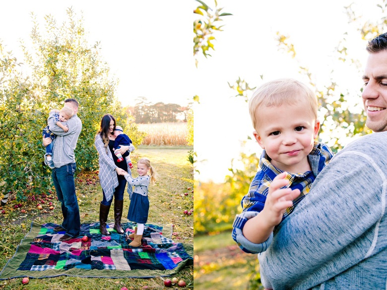 Apple Orchard // Stylish Family // Kelly Braman Photography